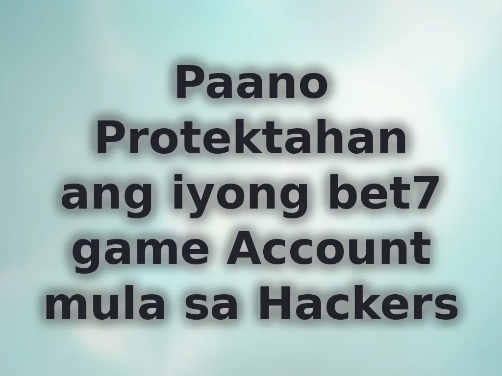 Security checklist para sa account